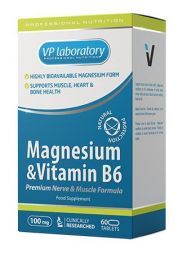 VPLab Magnesium &amp; Vitamin B6 (60 таб)