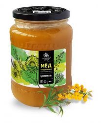 Алтайский мёд натуральный Цветочный (900 г), Медовик Алтая