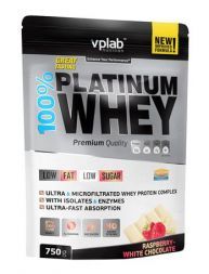 Протеин VpLab Platinum Whey, малина (750 г)