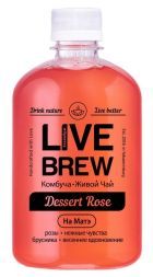 Комбуча &quot;Dessert Rose&quot; Live Brew (520 мл)