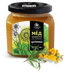 Алтайский мёд натуральный Цветочный (550 г), Медовик Алтая